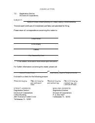 Form INHS54 Certificate of Amendment to Certificate of Limited Partnership - Florida, Page 2