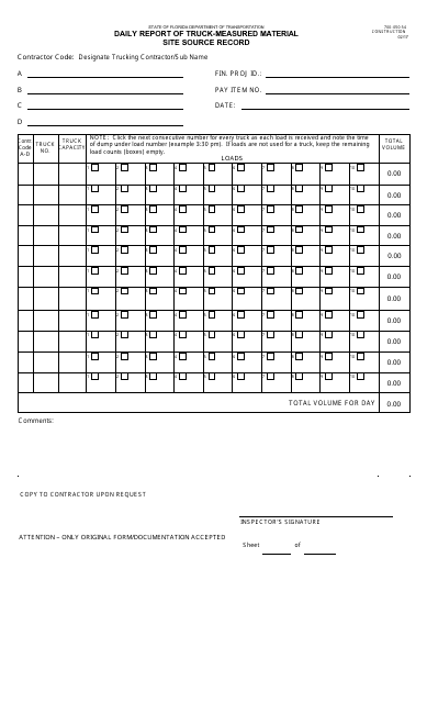 Form 700-050-54  Printable Pdf