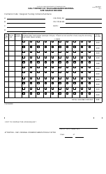 Form 700-050-54 &quot;Daily Report of Truck-Measured Material Site Source Record&quot; - Florida