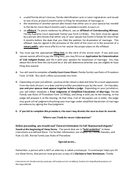 Form 12.901(A) Petition for Simplified Dissolution of Marriage - Florida, Page 2