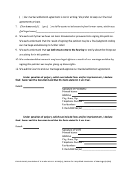 Form 12.901(A) Petition for Simplified Dissolution of Marriage - Florida, Page 5
