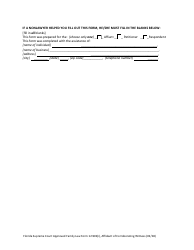 Form 12.902(I) Affidavit of Corroborating Witness - Florida, Page 4