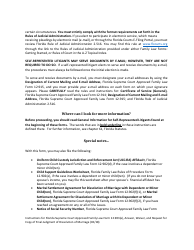 Form 12.903(A) Answer, Waiver, and Request for Copy of Final Judgment of Dissolution of Marriage - Florida, Page 2
