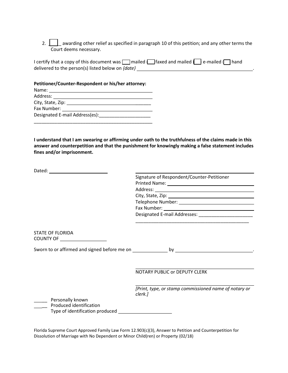 Form 12.903(C)(3) - Fill Out, Sign Online and Download Fillable PDF ...