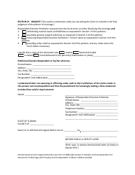 Form 12.903(C)(2) &quot;Answer to Petition and Counterpetition for Dissolution of Marriage With Property but No Dependent or Minor Child(Ren)&quot; - Florida, Page 8
