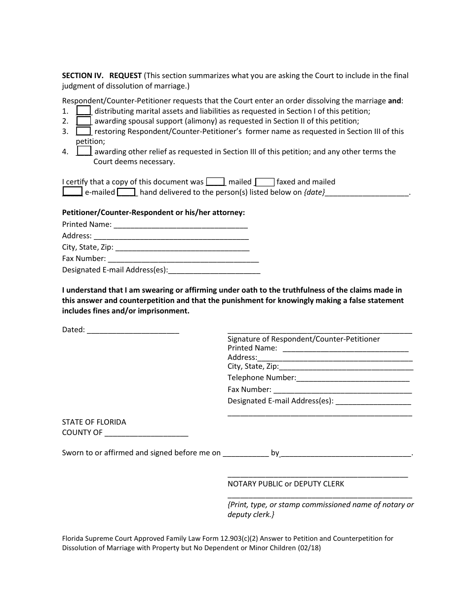 Form 12.903(C)(2) - Fill Out, Sign Online and Download Fillable PDF ...