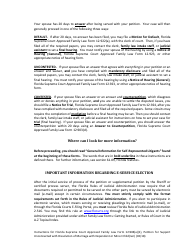 Form 12.904(A)(1) Petition for Support Unconnected With Dissolution of Marriage With Dependent or Minor Child(Ren) - Florida, Page 2