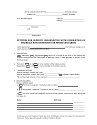 Form 12.904(A)(1) Petition for Support Unconnected With Dissolution of Marriage With Dependent or Minor Child(Ren) - Florida, Page 5
