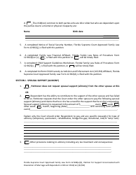 Form 12.904(A)(1) Petition for Support Unconnected With Dissolution of Marriage With Dependent or Minor Child(Ren) - Florida, Page 6