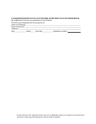 Form 12.904(A)(1) Petition for Support Unconnected With Dissolution of Marriage With Dependent or Minor Child(Ren) - Florida, Page 9