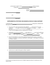 Form 12.905(B) Supplemental Petition for Modification of Child Support - Florida, Page 5