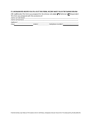 Form 12.911(C) Subpoena Duces Tecum for Hearing or Trial (Issued by Clerk) - Florida, Page 5