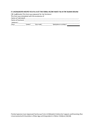 Form 12.904(A)(2) Petition for Support and Parenting Plan Unconnected With Dissolution of Marriage With Dependent or Minor Child(Ren) - Florida, Page 11