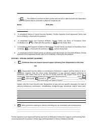 Form 12.904(A)(2) Petition for Support and Parenting Plan Unconnected With Dissolution of Marriage With Dependent or Minor Child(Ren) - Florida, Page 7