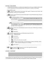 Form 12.904(A)(2) &quot;Petition for Support and Parenting Plan Unconnected With Dissolution of Marriage With Dependent or Minor Child(Ren)&quot; - Florida, Page 9