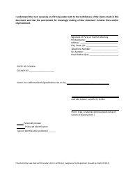 Form 12.911(E) Subpoena for Deposition (Issued by Clerk) - Florida, Page 4
