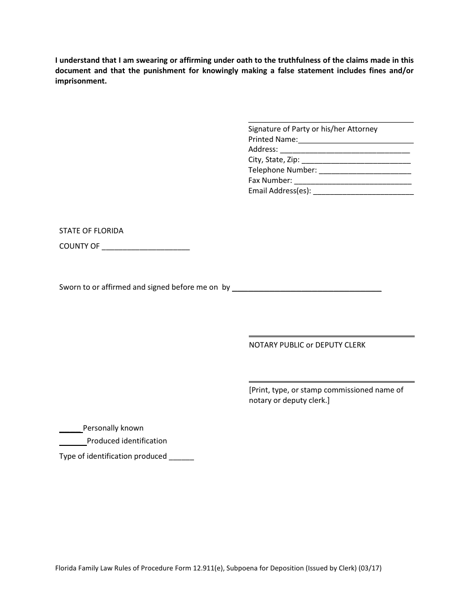 Form 12.911(E) - Fill Out, Sign Online and Download Fillable PDF ...