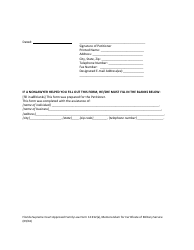 Form 12.912(A) Memorandum for Certificate of Military Service - Florida, Page 5
