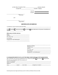 Form 12.914 Certificate of Service - Florida, Page 3