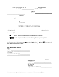Form 12.927 &quot;Notice of Voluntary Dismissal&quot; - Florida, Page 3