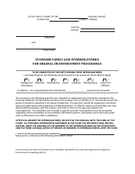 Form 12.930(B) &quot;Standard Family Law Interrogatories for Original or Enforcement Proceedings&quot; - Florida, Page 3