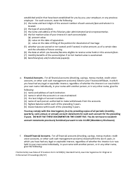 Form 12.930(B) Standard Family Law Interrogatories for Original or Enforcement Proceedings - Florida, Page 7