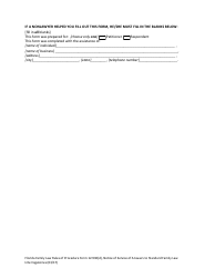 Form 12.930(D) &quot;Notice of Service of Answers to Standard Family Law Interrogatories&quot; - Florida, Page 3