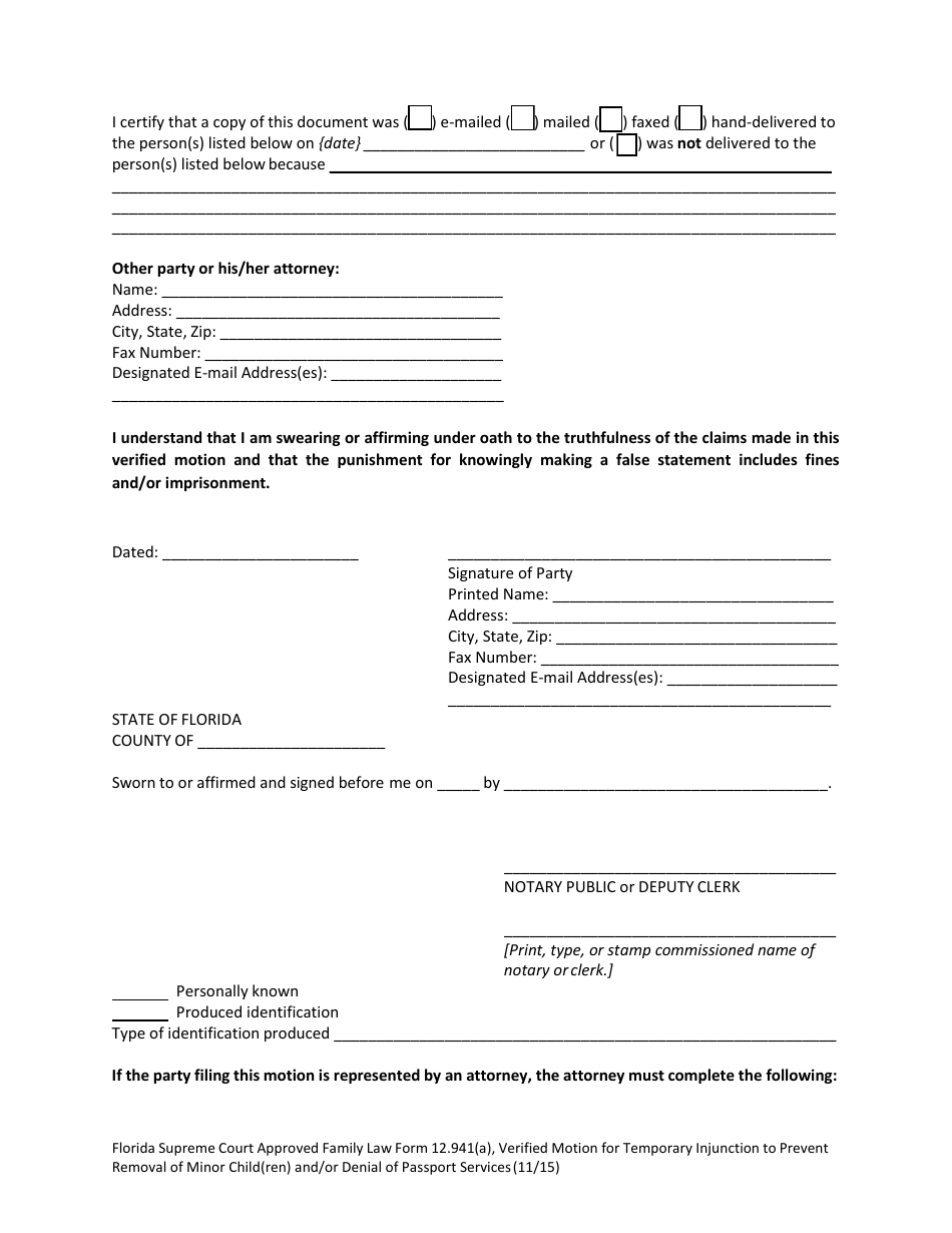 Form 12.941(A) - Fill Out, Sign Online and Download Fillable PDF ...