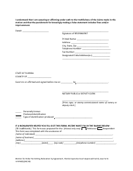 Form 12.950(B) Motion for Order Permitting Relocation by Agreement - Florida, Page 7