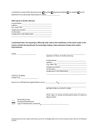 Form 12.950(G) Motion for Civil Contempt and/or Return of Child(Ren) - Florida, Page 5