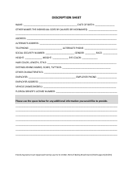 Form 12.962 Writ of Bodily Attachment (Child Support) - Florida, Page 4