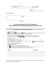 Form 12.950(C) &quot;Petition for Dissolution of Marriage With Dependent or Minor Child(Ren) and Relocation&quot; - Florida, Page 7
