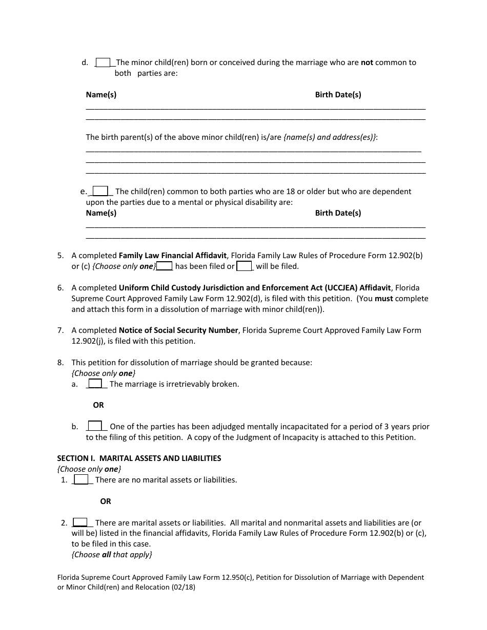 Form 12.950(C) - Fill Out, Sign Online and Download Fillable PDF ...