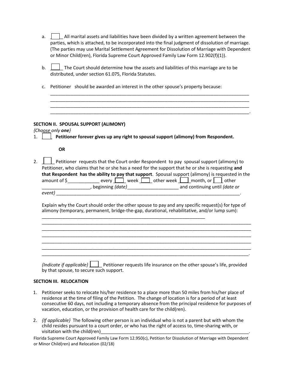 Form 12.950(C) - Fill Out, Sign Online and Download Fillable PDF ...