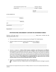 Form 12.970(B) Petition for Concurrent Custody by Extended Family - Florida, Page 4