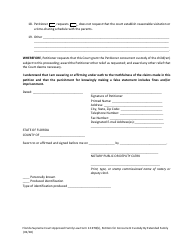 Form 12.970(B) Petition for Concurrent Custody by Extended Family - Florida, Page 7
