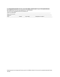 Form 12.970(B) Petition for Concurrent Custody by Extended Family - Florida, Page 8