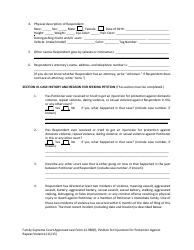 Form 12.980(F) Petition for Injunction for Protection Against Repeat Violence - Florida, Page 5