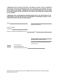 Form 12.980(F) Petition for Injunction for Protection Against Repeat Violence - Florida, Page 8