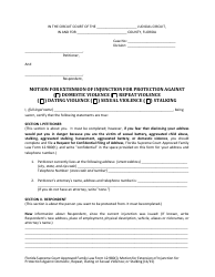 Form 12.980(I) Motion for Extension of Injunction for Protection Against Domestic, Repeat, Dating or Sexual Violence, or Stalking - Florida, Page 4