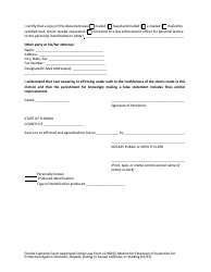 Form 12.980(I) Motion for Extension of Injunction for Protection Against Domestic, Repeat, Dating or Sexual Violence, or Stalking - Florida, Page 6