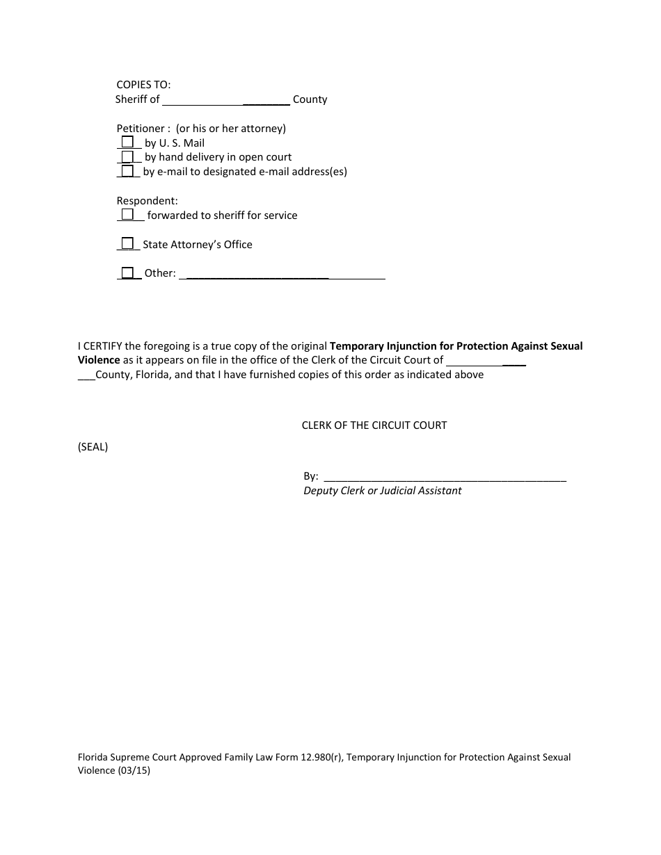 Form 12980r Fill Out Sign Online And Download Fillable Pdf Florida Templateroller 0768