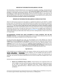 Form 12.980(J) Motion for Modification of Injunction for Protection Against Domestic, Repeat, Dating or Sexual Violence, or Stalking - Florida, Page 2