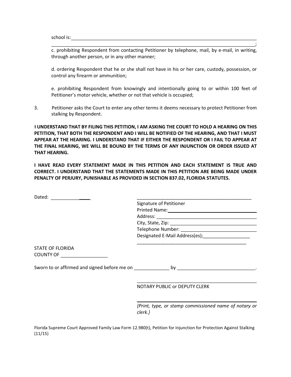 Form 12.980(T) - Fill Out, Sign Online and Download Printable PDF ...