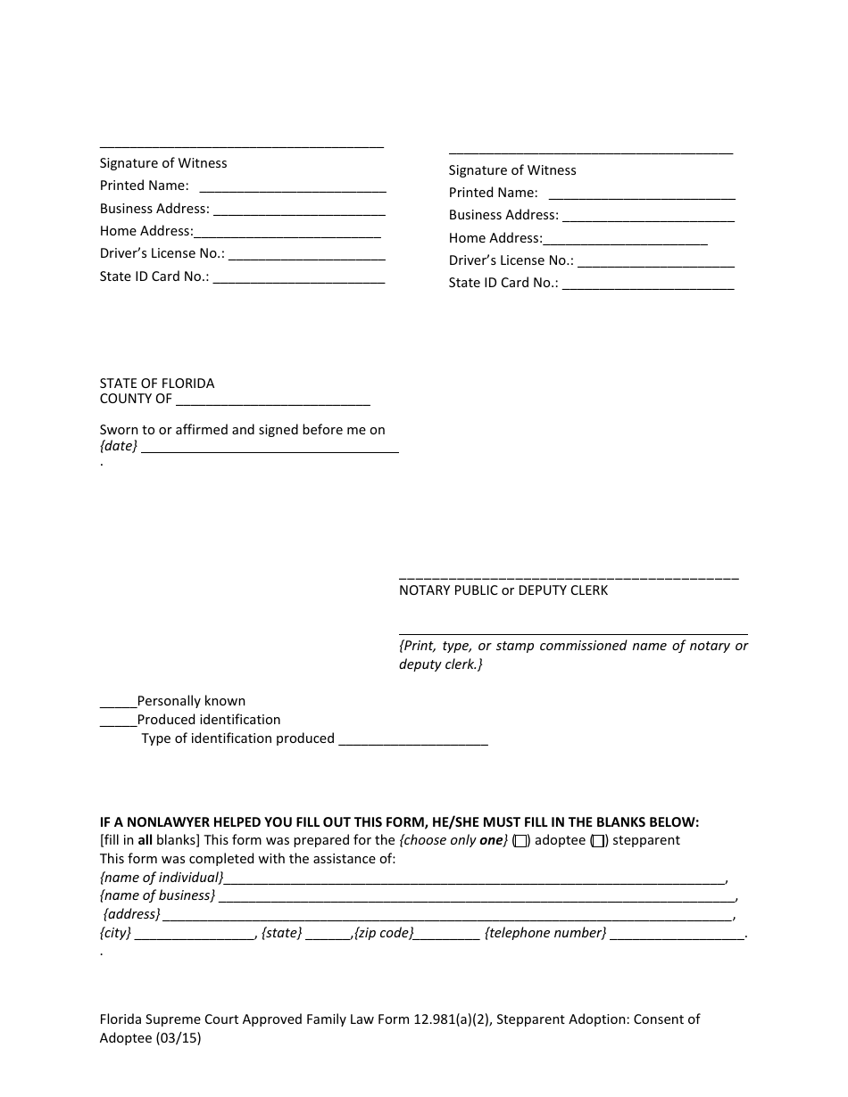 Form 12.981(A)(2) - Fill Out, Sign Online and Download Fillable PDF ...