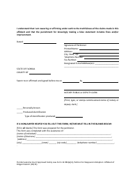 Form 12.981(A)(4) Petition for Stepparent Adoption: Affidavit of Diligent Search - Florida, Page 4
