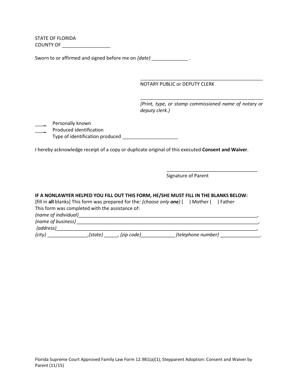 Form 12.981(A)(1) - Fill Out, Sign Online and Download Fillable PDF ...