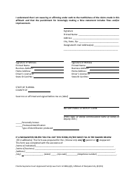 Form 12.981(A)(3) Affidavit of Nonpaternity - Florida, Page 3