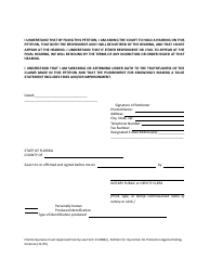 Form 12.980(N) &quot;Petition for Injunction for Protection Against Dating Violence&quot; - Florida, Page 9