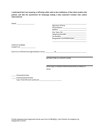Form 12.981(B)(1) Joint Petition for Adoption by Stepparent - Florida, Page 6